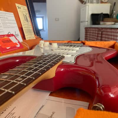 Fender American Vintage '65 Stratocaster Dakota Red (First Run / Flash Coat) – Outstanding Resonance & Tone image 3