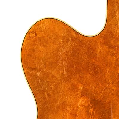 Gretsch USA Custom Shop Stephen Stern G6120-125 Chet Atkins 125th Anniversary - Transparent Orange over Gold Leaf image 16