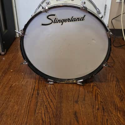 Slingerland 20x14 Bass Drum 1970s - Silver Sparkle image 8
