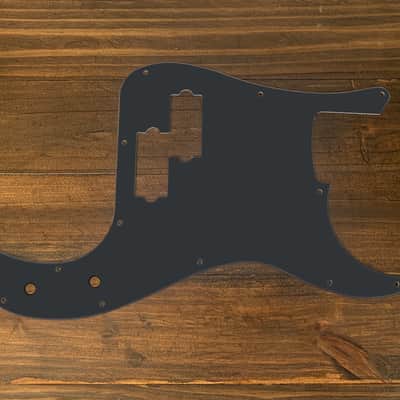 P Bass style Pickguard by Carmedon Charcoal(matte) image 1