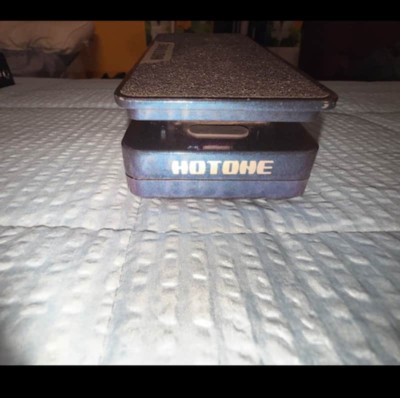 Hotone Soul Press II Volume / Expression / Wah Pedal 2021 - Present - Blue Sparkle image 1