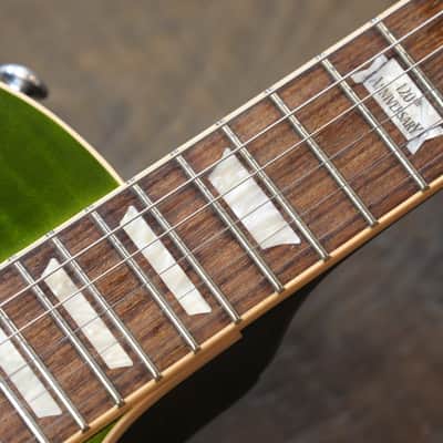 Orianthi Owned and Played and Signed! Gibson Les Paul Peace 2014 - Mellow Out Green + hard Case image 8