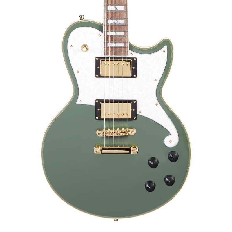 D'Angelico Deluxe Atlantic Single Cutaway HH with Stoptail Bild 3
