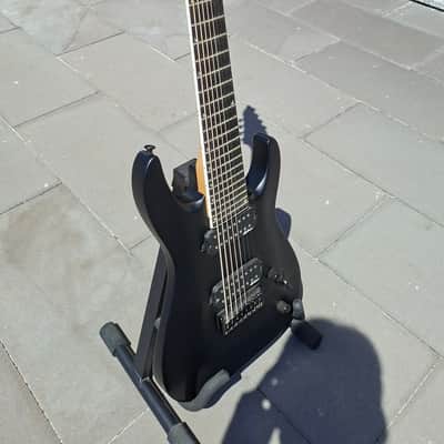 Jackson JS Series JS32-8 DKA Dinky Archtop with Amaranth Fretboard 2019 - Present - Satin Black image 2