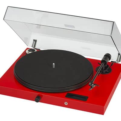 PRO-JECT JUKEBOX E Giradischi a cinghia amplificato Rosso image 1