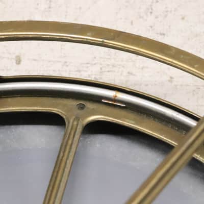 Remo 16" Roto Tom Drum Gold / Chrome Vintage 1970's image 7