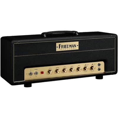 Friedman Vintage Collection PLEX 50W Tube Guitar Amp Head Regular Black