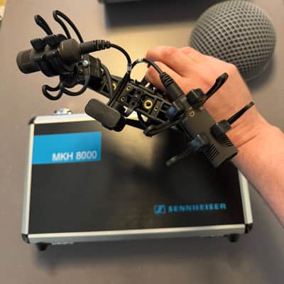 Sennheiser MKH 8040 Stereo Kit - Small Diaphragm Cardioid Condenser Microphone Stereo Pair with add-on stereo blimp image 4