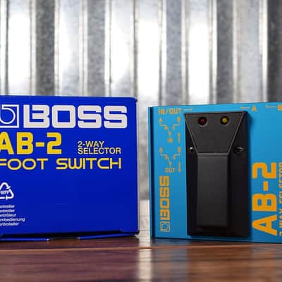 Boss AB-2 A/B Selector Switch Guitar Effect Pedal image 1