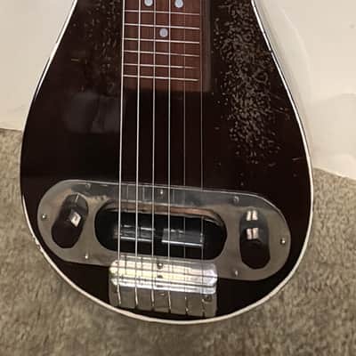 Recording King Model "D" made by Gibson 1939-1940 LAP STEEL W/ CASE PLAYER image 3