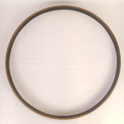 Slingerland 24"Cloud Badge Radio King Bass Drum Hoop/Rim Gold Sparkle Vintage40s image 5