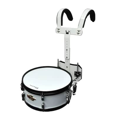 Trixon Scholastic Marching Snare 14x5.5 - White image 2