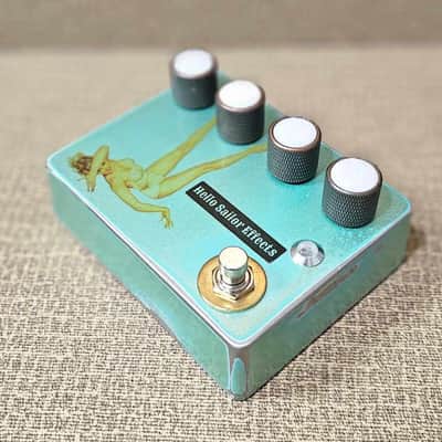 Hello Sailor Effects Pin Up Delay - Mermaid green nitrocellulose lacquer image 2