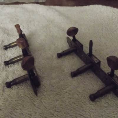 Vintage Kluson Deluxe Guitar Tuners Old Single Line Deluxe's W/ Gear Box image 4