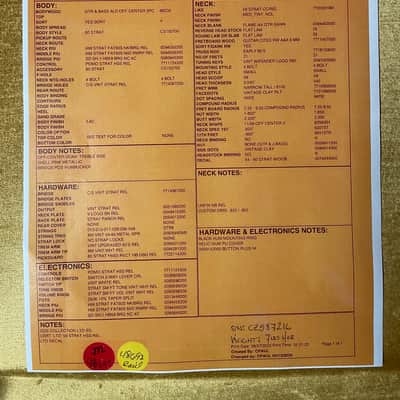 Fender Custom Shop LTD '59 Stratocaster HSS Relic - Shell Pink Metallic (2025) Bild 18