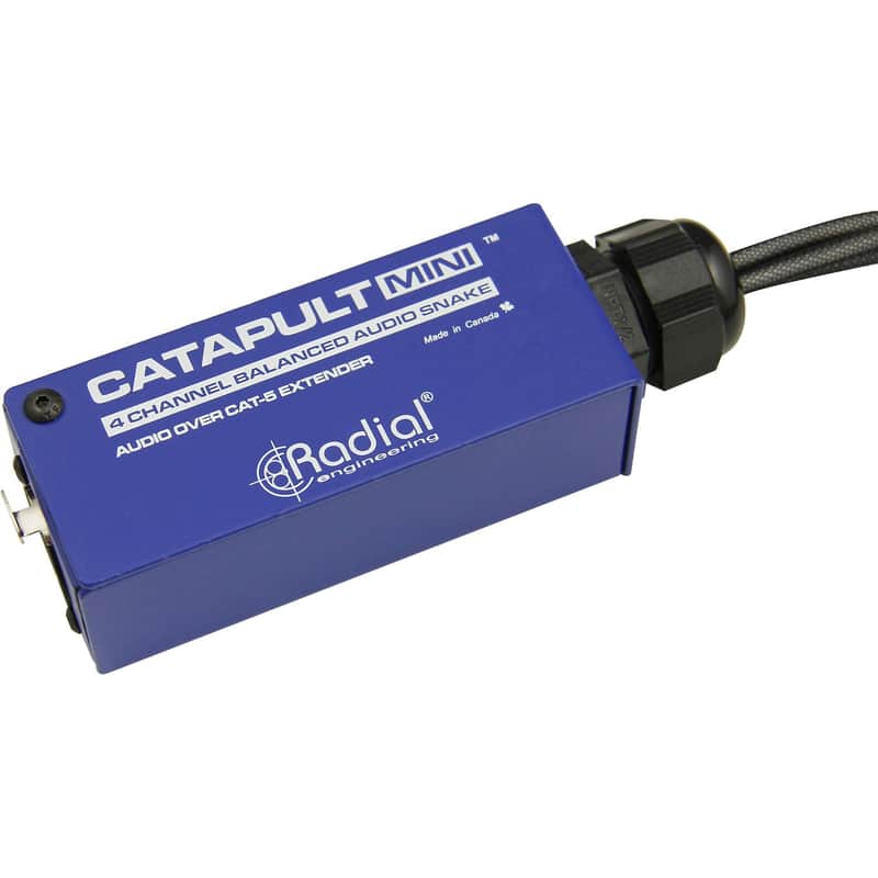 Radial Engineering Catapult Mini RX 4-Channel Cat 5 Audio Snake image 1