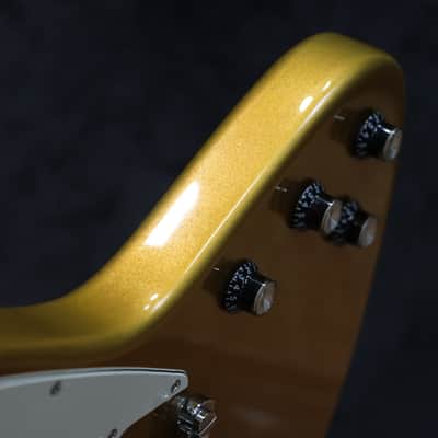 Eastwood Guitars Stormbird Gold Solid Basswood Body El. Guitar w/Bag #1301087 image 14