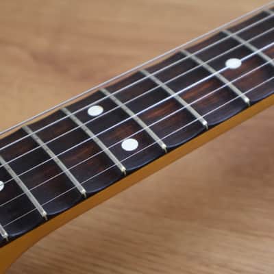 1983 Squier (by Fender Japan) "JV Series" SST-36 Scalloped Stratocaster (Vintage White) image 7