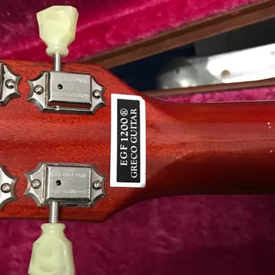 1980 Greco EGF-1200 Super Real Dry-Z's Brazilian fret board image 11