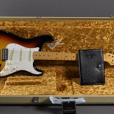 Fender Custom Shop Stratocaster 1962 Vintage Custom MPL TCP 3TSB image 2