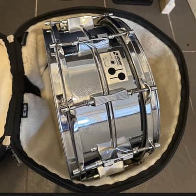 Sonor D-506 Phonic 14x6.5" 10-Lug Ferro-Manganese Steel Snare Drum 1980 - 1994 - Chrome-Plated image 3