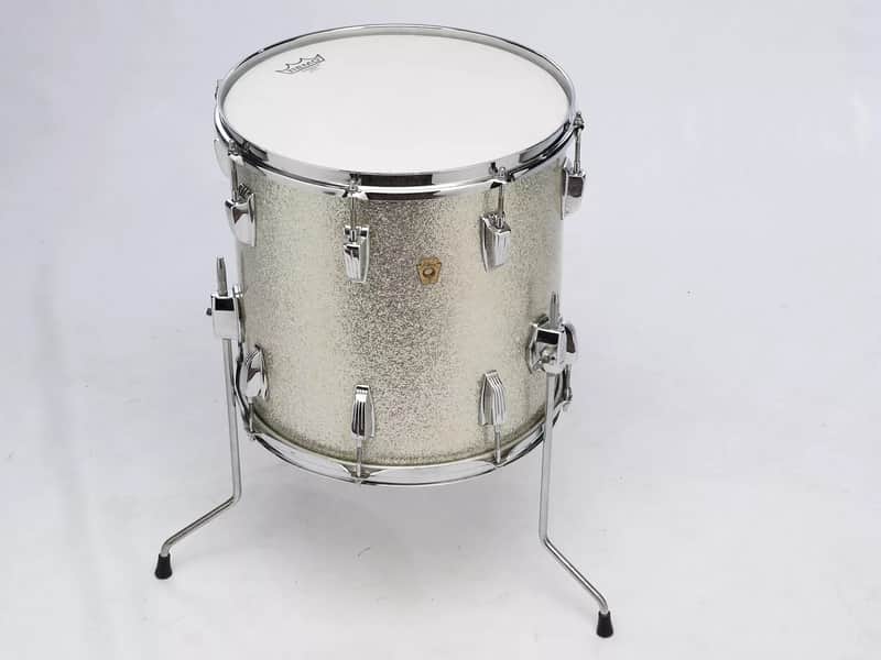 【価格交渉歓迎！】Ludwig 1964's Super Classic Floor Tom 14インチ ヴィンテージ Ludwig Classic Maple Floor Tom - 14 inches x 14 inches, Vintage