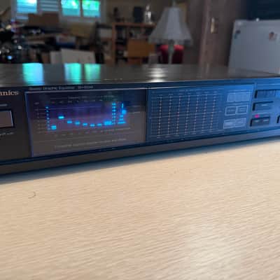 Technics SH-8046 Stereo Graphic Equalizer Touch Pad Computer Equalizer Tested✅ image 3