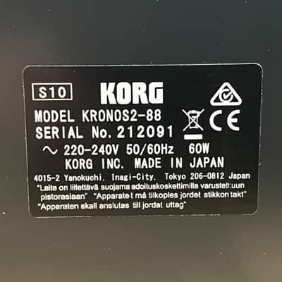 Korg Kronos 2 88 Music Workstation; Serial No: 212091 | Second Hand image 13
