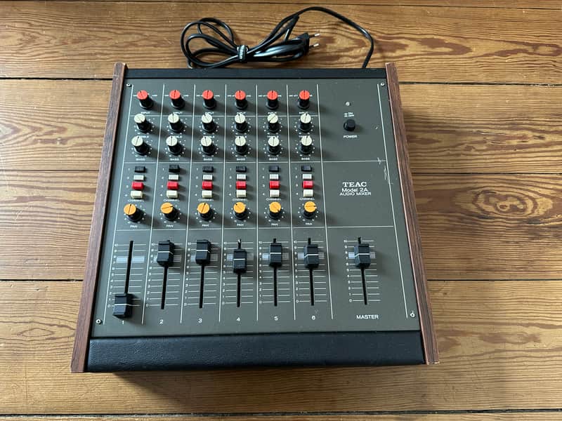 Vintage TEAC Model 2A Audio Mixer M-2A - Tested & Working image 1