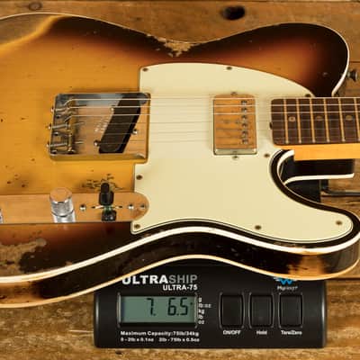 Fender Custom Shop 62 Telecaster Custom HS Heavy Relic 3-tone Sunburst image 9