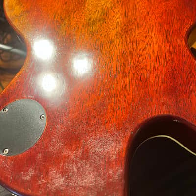 2018 Eastman SB59/v with Schaller Strap Locks - Antique Classic Varnish image 5