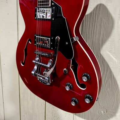 Grote 335-style cherry *UPGRADED* image 5