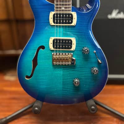 PRS SE Custom 24 Semi-Hollow Piezo 2025 - Present - Lake Blue image 1