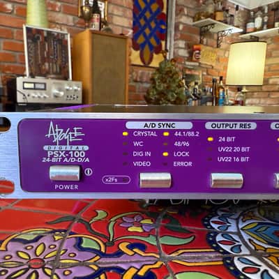 Apogee PSX-100 Rare LIMITED EDITION 2-Channel 24-Bit 96kHz A/D-D/A Converter 2000s - Purple image 4