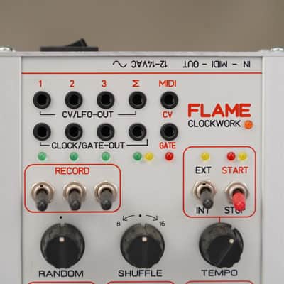 Flame Clockwork Desktop Eurorack Sequencer #58719 image 3