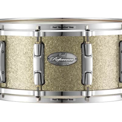 Pearl Reference One 14x6.5" Hybrid Maple/Birch Diamond Glitter Custom Finish Snare Drum Mastercast Die-cast Hoops Single Swivel Lugs Glide-lock Strainer | WorldShip | Authorized Dealer image 1