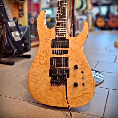 Handcrafted Boutique Electric Guitar – Birdseye Maple Top – Made in Italy (1980s–1990s) image 25