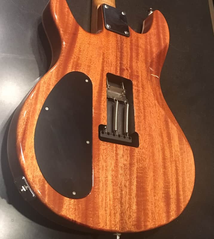 Warmoth VIP, PRS Style guitar. Flame. Lindy Fralin PAF Pickups