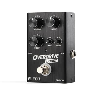 FLEOR Overdrive Pedal with Boost, Warm Dynamic Overdrive Effects, True Bypass Guitar Pedal for Electric Guitar & Bass image 5