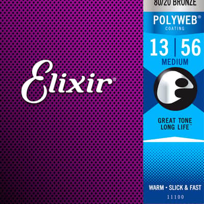 11100 Polyweb 13/56 Medium Elixir image 2