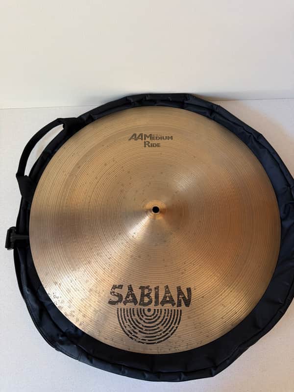 Sabian 20" AA Medium Heavy Ride Cymbal 1985 - 2001 - Natural image 1