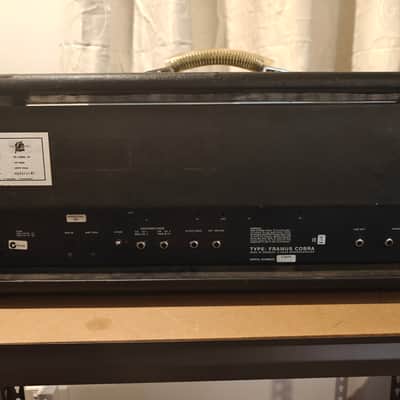 Framus Cobra 3-Channel 100-Watt Guitar Amp Head 2000s - Black image 7