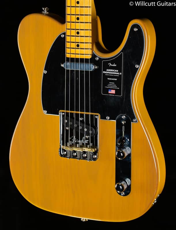 Fender American Professional II Telecaster Butterscotch Blonde Maple Fingerboard (544) image 1