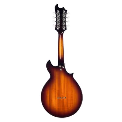 Airline Guitars H35 Batwing Mandolin Honeyburst Left-Handed image 7