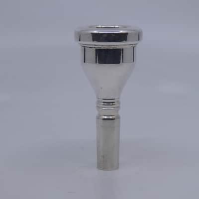ACB "10" Large Shank Trombone Mouthpiece - Silver image 4