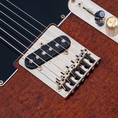 1984 Tokai Breezysound TTE60 TM T-Style Custom Vintage Guitar Tortoiseshell Mahogany w/ Tweed Case image 8