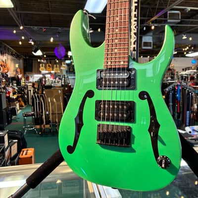 Ibanez Paul Gilbert Mike - Metallic Light Green image 2