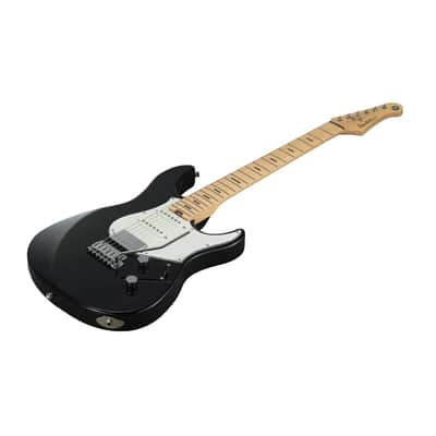 Yamaha PACS Plus 12M Pacifica Standard Plus 6-String Solid-Body Right-Handed Electric Guitar with Maple Fingerboard (Black) image 4