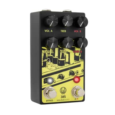 Walrus Audio 385 MKII Dynamic Overdrive FX Yellow - Distortion for Guitars image 3
