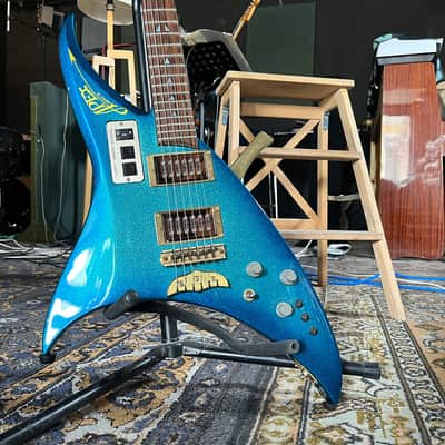 Ultra Rare Hand Crafted Vintage Japan Bizarre Apex Kamel Chenaouy Custom Shop 1983 Sparkle image 1